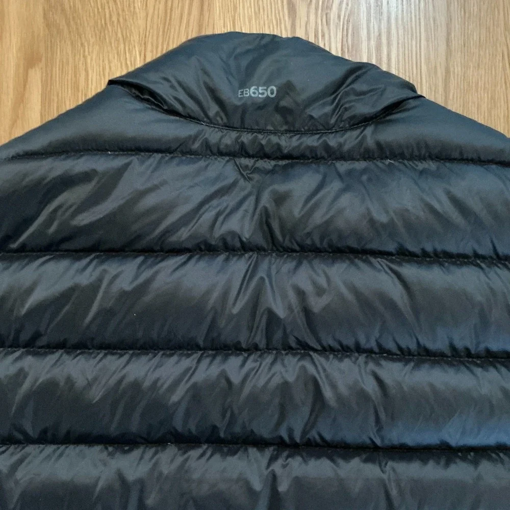 Eddie Bauer EB650 Down Puffer Vest 2XL‎ Black Gorpcore Minimalist Winter Layer
